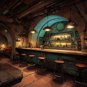 Cantina Band by Freya Faith