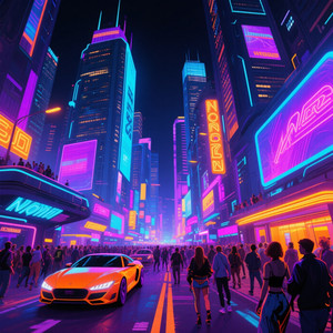 Neon Horizons by SATRYO WICAKSONO