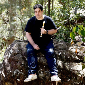Sitting on a Rock by Richard Lindesay