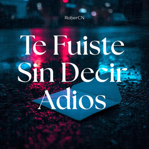 Te Fuiste Sin Decir Adios by RoberCN