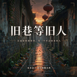 旧巷等旧人 - 微醺版 by 张多金, 落日微醺本薰