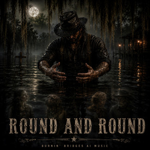 ROUND AND ROUND by BURNIN' BRIDGES Ai Music