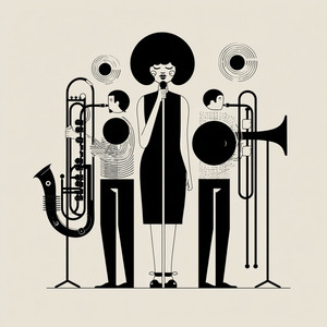 Pier Glow by Marcellus Blue and The Velvet Saxes