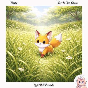 Fox In The Grass by Foxily