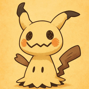 I See You, Mimikyu by Rusty Collector