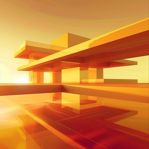 Sunset Architecture by Sunset Lover