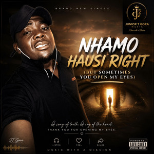 NHAMO HAUSI RIGHT (BUT SOMETIMES I THANK YOU FOR OPEN MY EYES) by Junior T Gora
