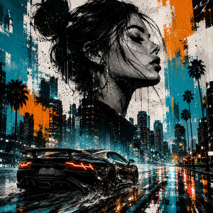 Synth Aurora by Vaughn Cavanaugh