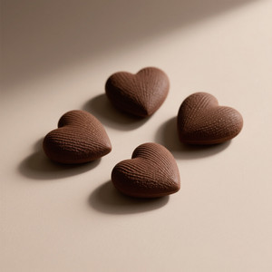 Burnt Espresso Hearts by ROMI HARYANTO