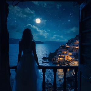 Starry Night Balcony by Evanik