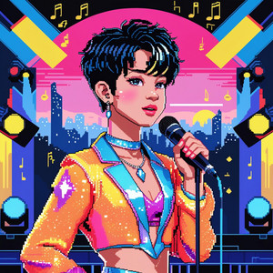 Fast-paced chiptune