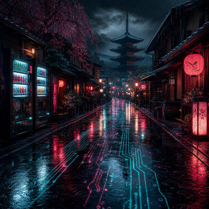 Kyoto Rain Circuit Afterglow by KAYÔ ATLAS