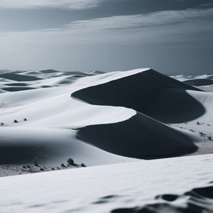 Shadow OveThe Sahara Desert by Dominic Michael Provost