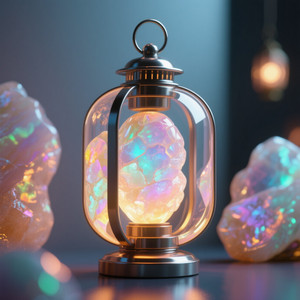 Modern Lantern Opal by ANDRI BAGUS WIJAKSONO VX2