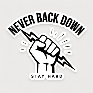 Never Back Down by Climbing Heights