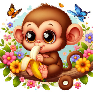 For all Children - Baby Monkey