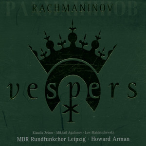 Rachmaninov: Vespers, Op. 37 (All-Night Vigil) album