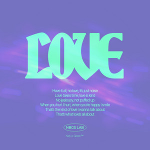 LOVE by Kelly is Green
