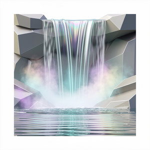 Clear Waterfall by Auralyxis