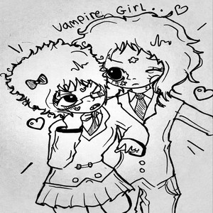 vampire girl by 4agle