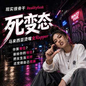 死变态 by 现实很骨干Realityfxxk, 马来西亚烫嘴女Rapper