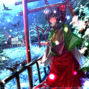 博麗霊夢 の「少女綺想曲 〜 Dream Battle」（東方永夜抄） - song and