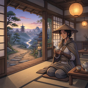 Sunset Tea by Maiso Linua
