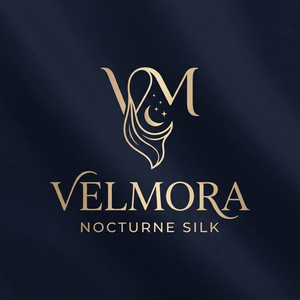 Velmora Nocturne Silk by Rhea Carson