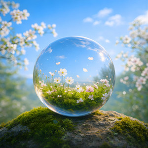 Waking up to Spring (with water sounds) by El Monasterio Zen