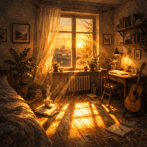 Last Glow on the Floorboards by Jin Shuhan