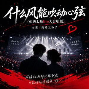 什么风能吹动心弦 - 相遇太晚live大合唱版 by 老窦, 阿珍又分手