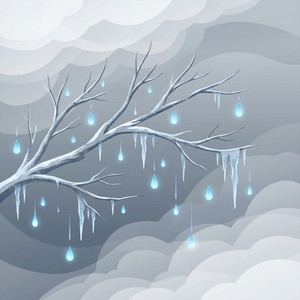 Winter Rain by Deltarhythm