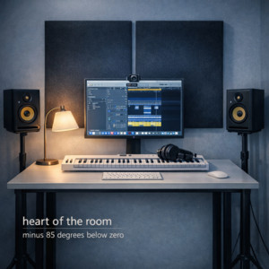 Minus 85 Degrees Below Zero by heart of the room