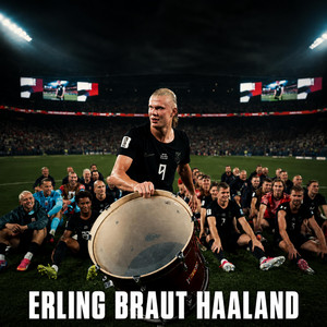 ERLING BRAUT HAALAND by Fleskepølså