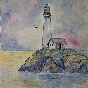 The Lighthouse by Isla Thorne
