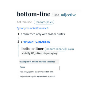 Bottom line by Teejaytalksick
