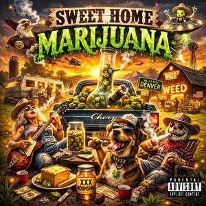 SWEET HOME MARIJUANA REdux by DeShawn Williams