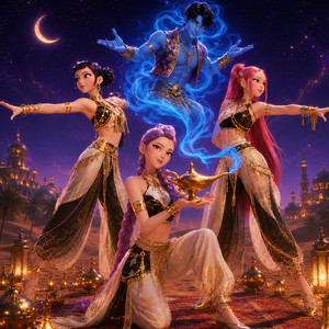 Arabian Magic Night Demon Hunters by DJ BEE BOP