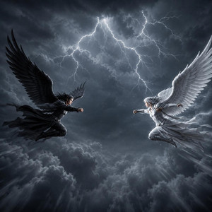 Fallen Angel Pt IX (The Battle) by Housenatic, SeBoZ
