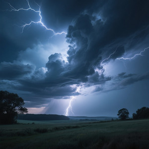 Peace in the Thunder_original by KHOIRUDIN