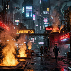 Heat Rising in Sector 9 by Horizon 198XJX, Hologram Heartthrob