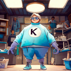 K