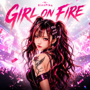 GIRL ON FIRE by RinoPika