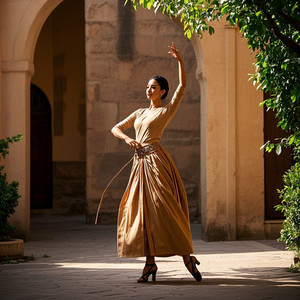 baila sola en el patio by Elcrespo
