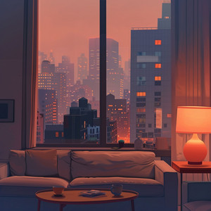 Warm Apartment View by Soft Census