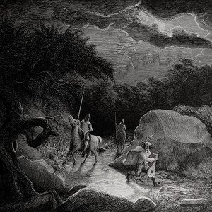 The Sweeper at Dawn by Alfred Williford