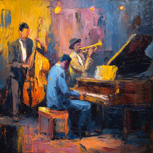 Lounge d'Époque by Morning on Canvas