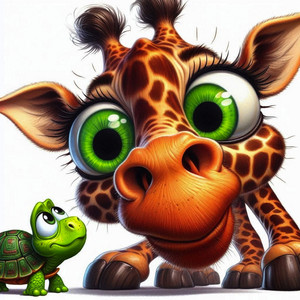 La Jirafa y su Amiga la Tortuga by Magic Melody Crew