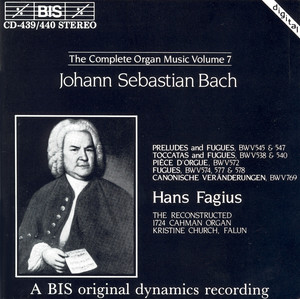 Bach, J.S.: Organ Music (Complete), Vol. 7 album