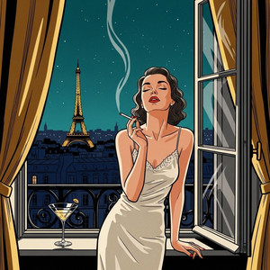 Rainy Night Jazz – 1940s Nostalgic Vintage Instrumental for Sleep & Focus
